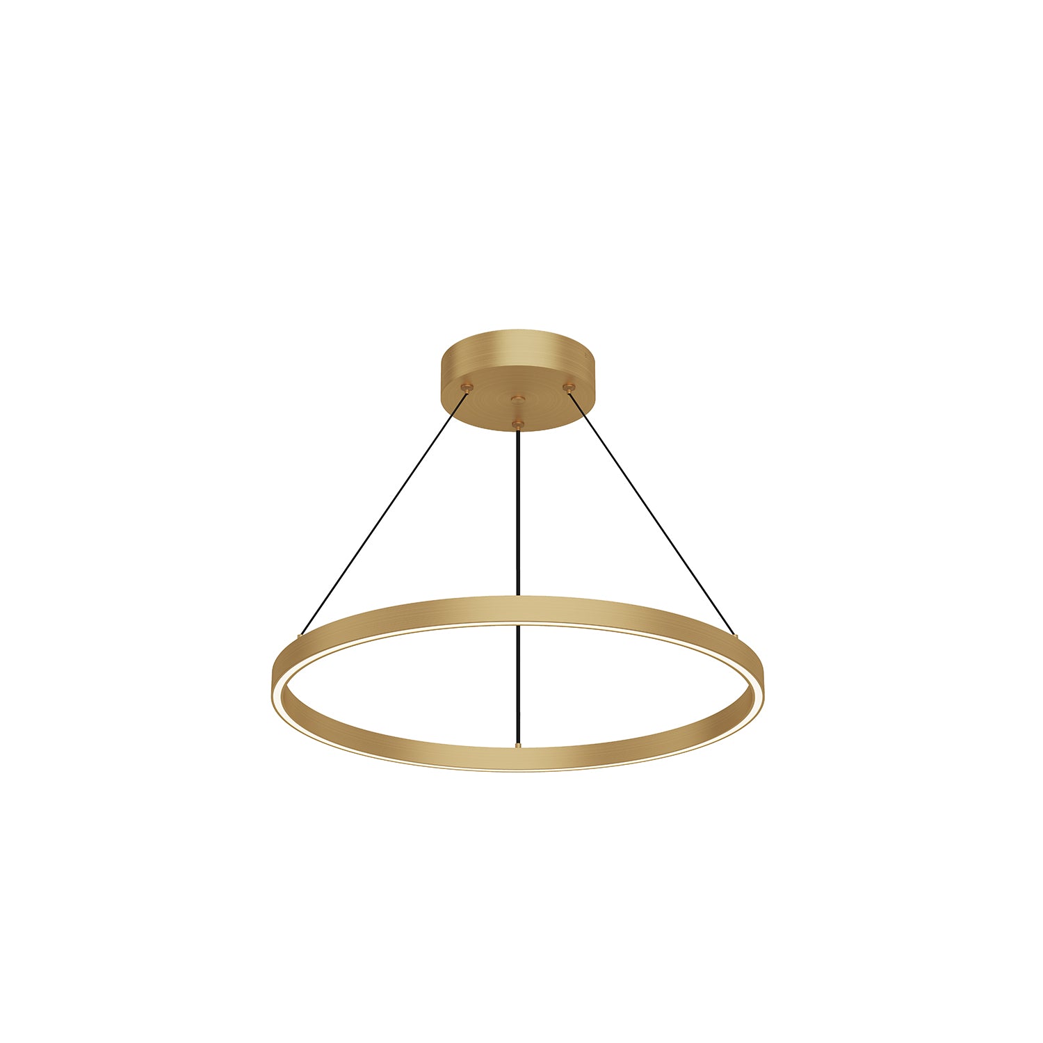 Cerchio 24-in Dimmable LED Pendant