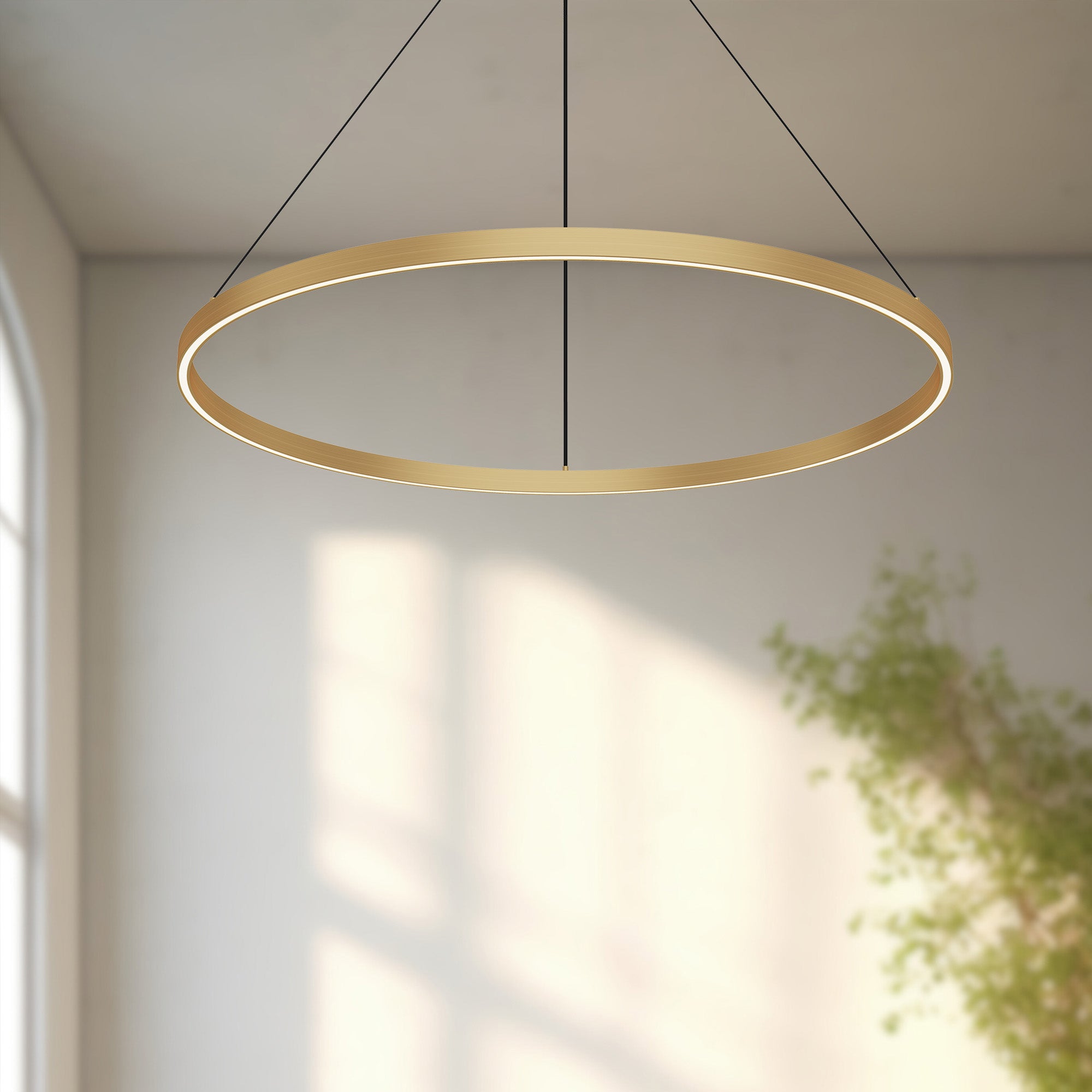 Cerchio 36-in Dimmable LED Pendant