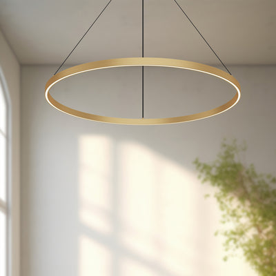 Cerchio 36-in Dimmable LED Pendant