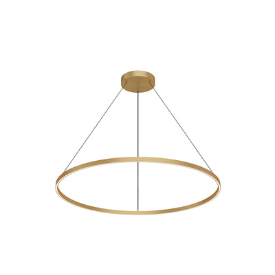 Cerchio 48-in Round Up and Down LED Ring Pendant