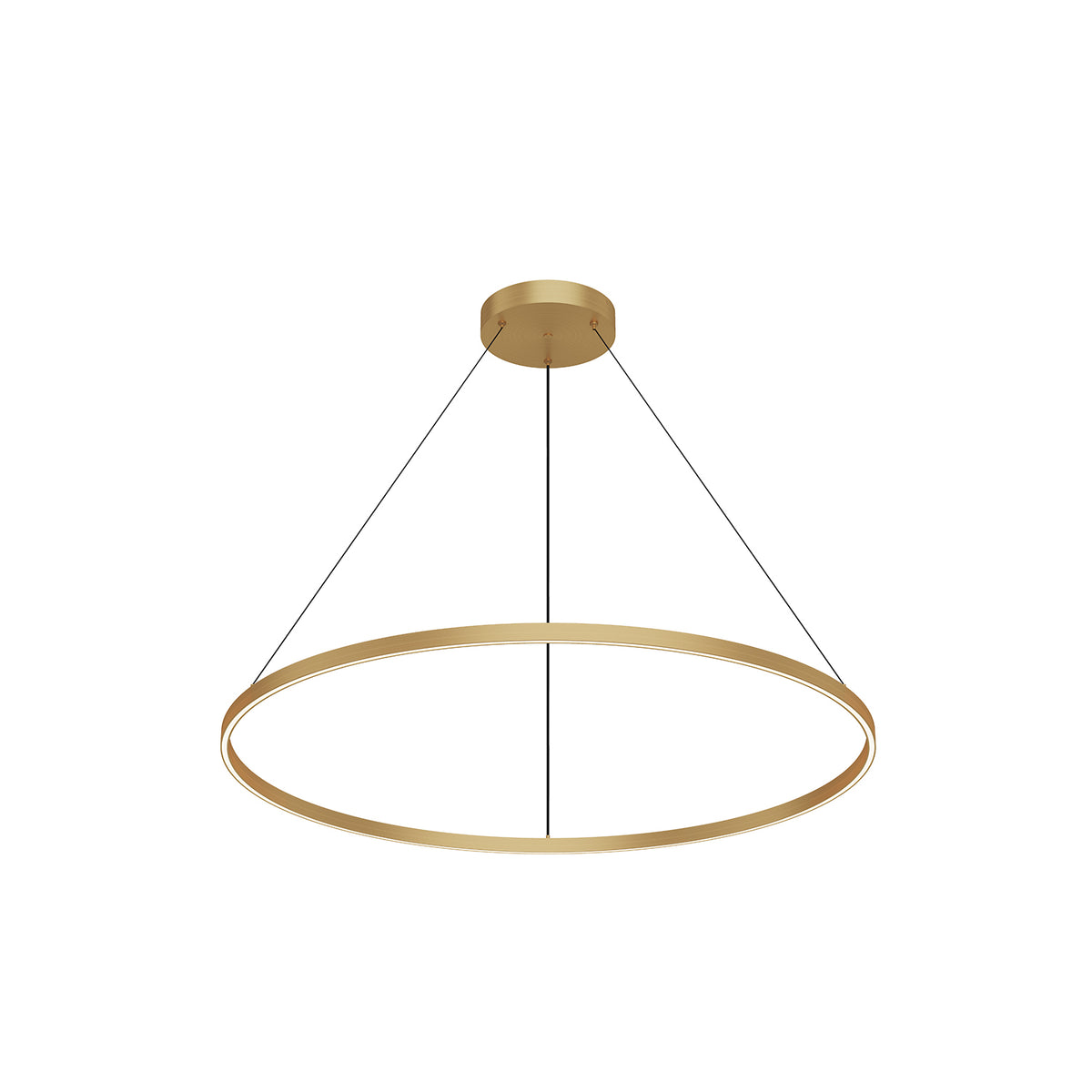 Cerchio 48-in Round Up and Down LED Ring Pendant