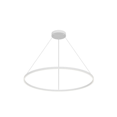 Cerchio 48-in Round Up and Down LED Ring Pendant