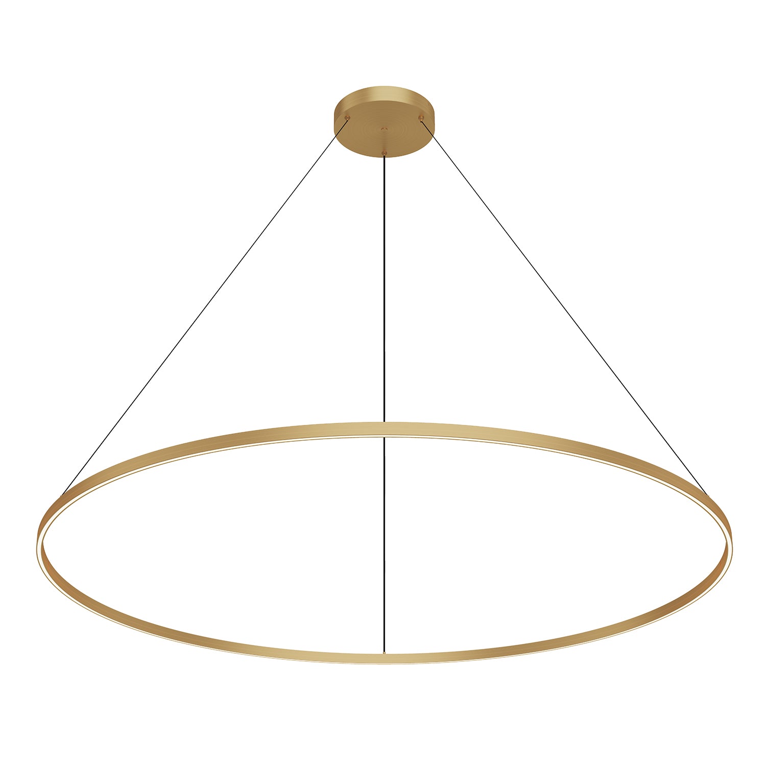 Cerchio 72-in Oversized Round LED Ring Pendant