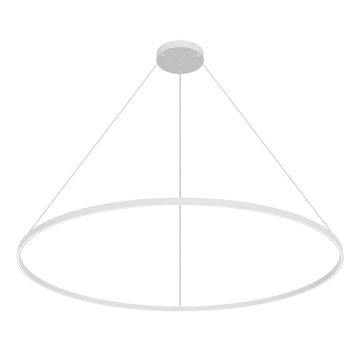 Cerchio 72-in Oversized Round LED Ring Pendant