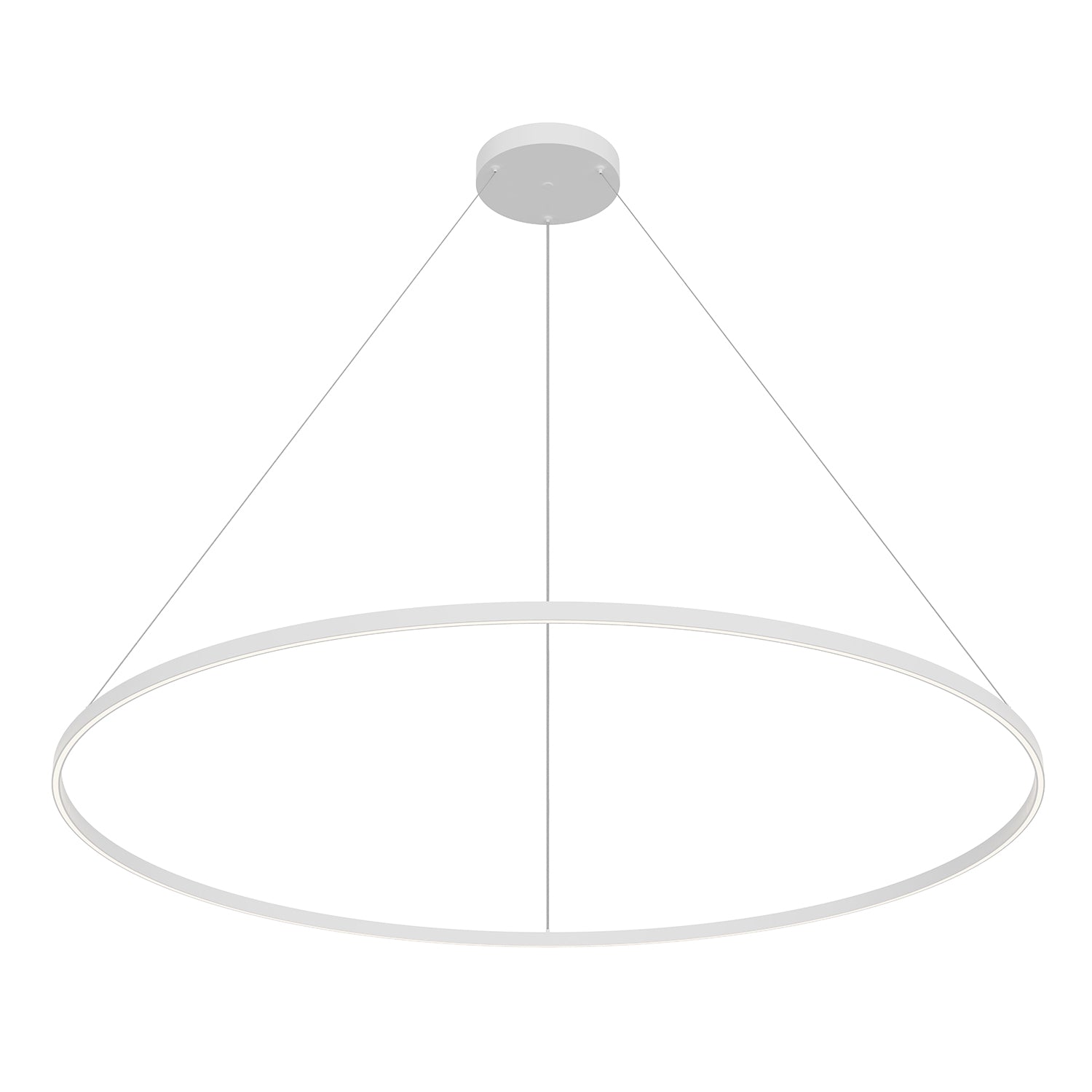 Cerchio 72-in Oversized Round LED Ring Pendant