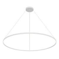 Cerchio 72-in Oversized Round LED Ring Pendant