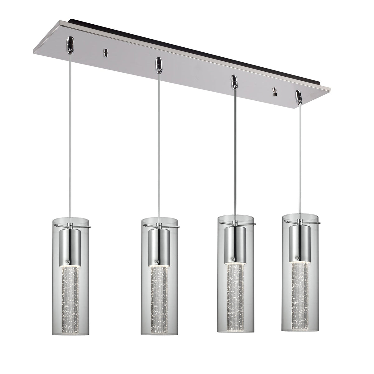 Champagne 25-in Steel Multi Pendant