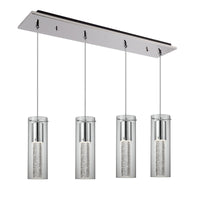 Champagne 25-in Steel Multi Pendant