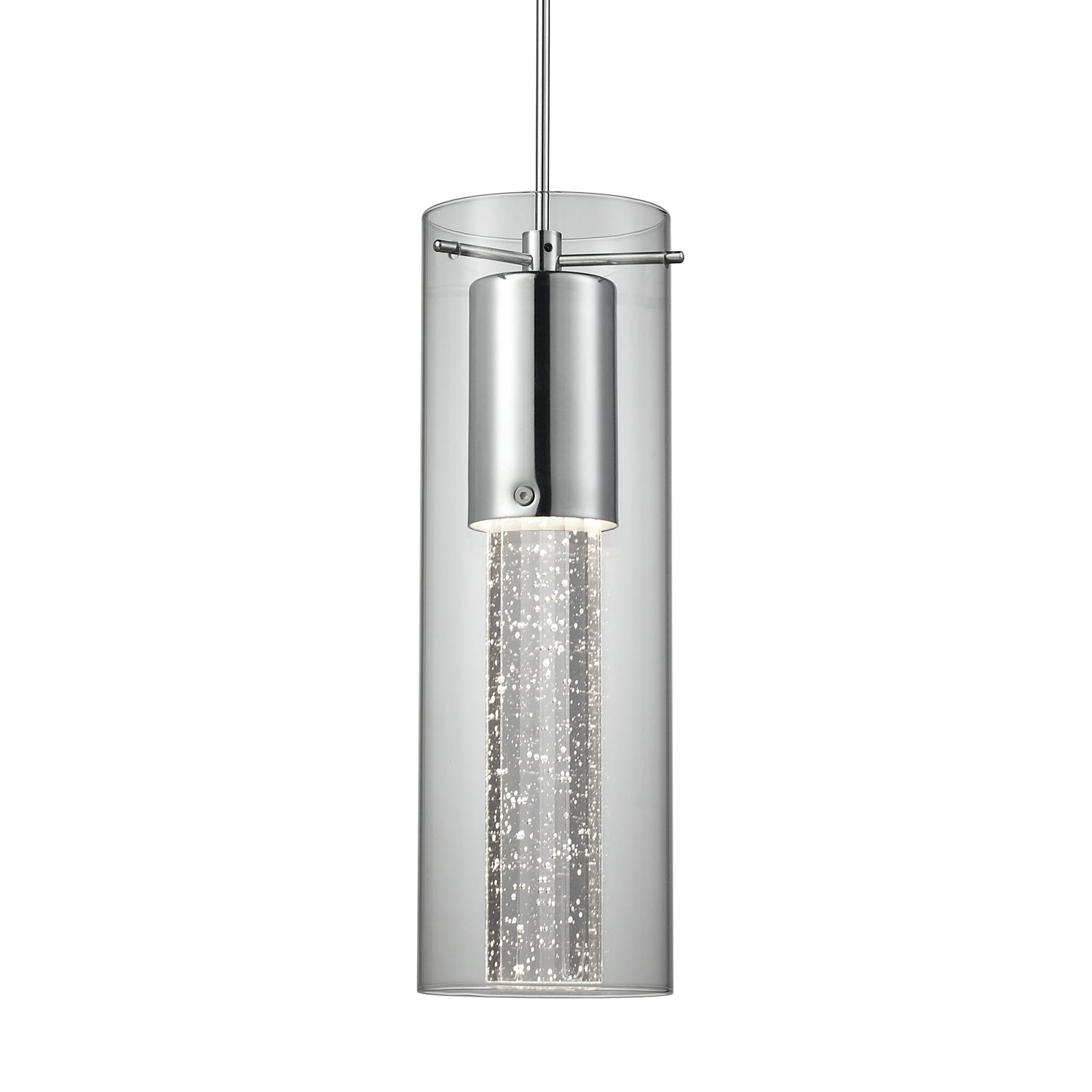 Champagne 4-in Steel Pendant