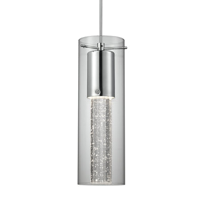 Champagne 4-in Steel Pendant