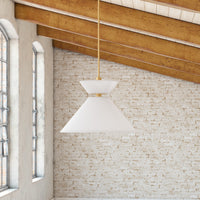 Chapelle 22-in Steel Pendant
