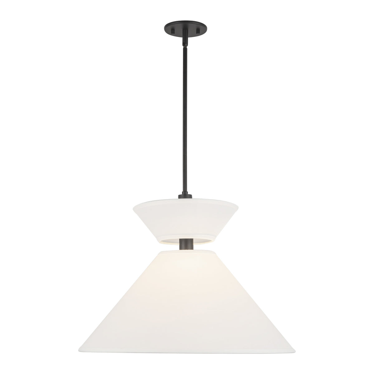 Chapelle 22-in Steel Pendant