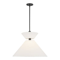 Chapelle 22-in Steel Pendant