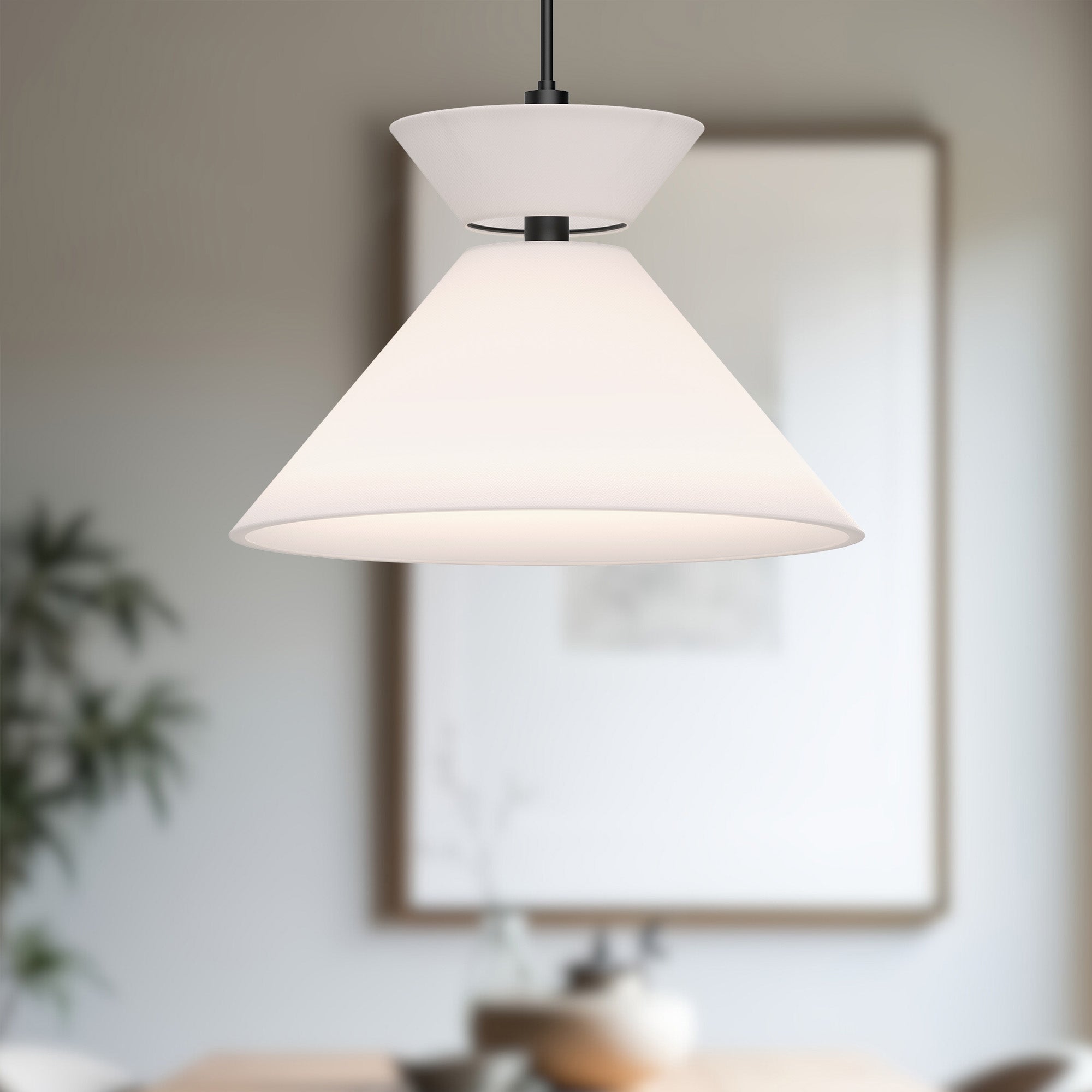 Chapelle 22-in Steel Pendant