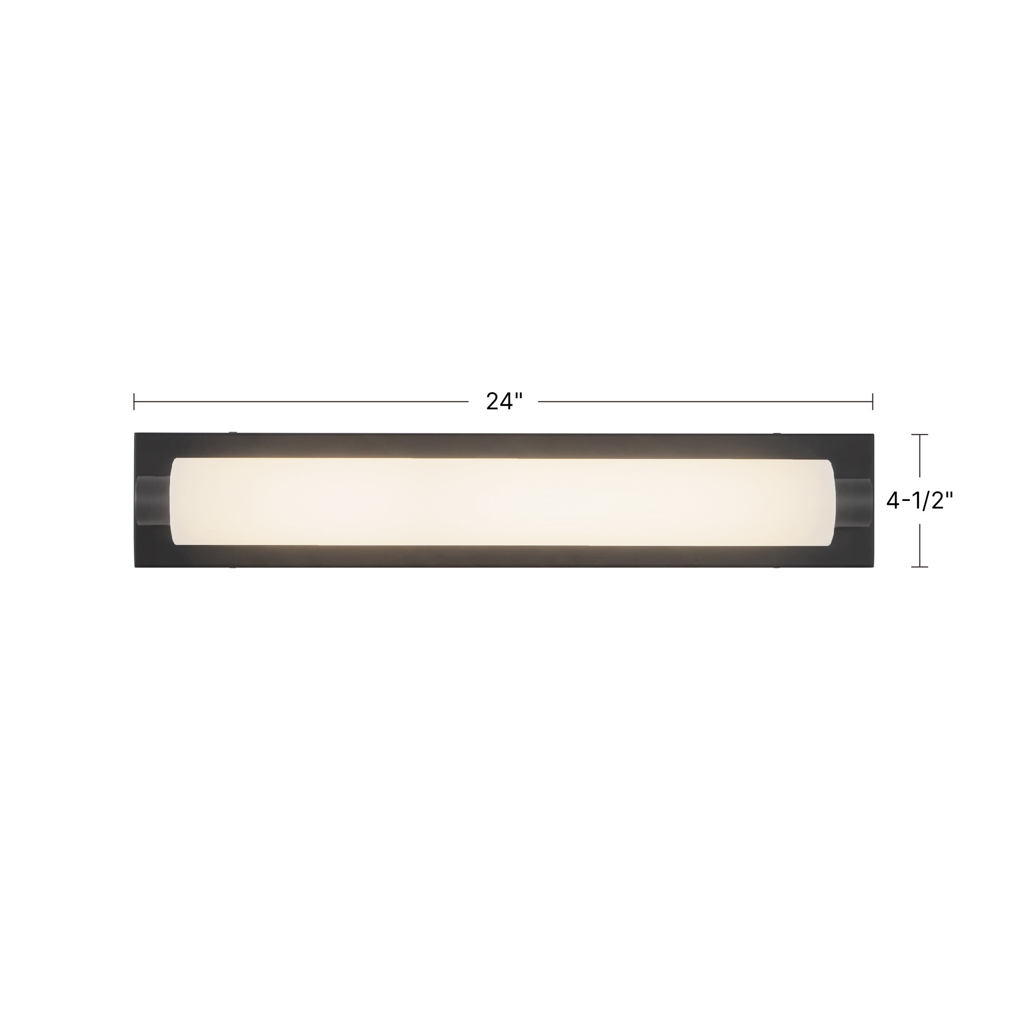 Charleston 24-in Steel Vanity Light