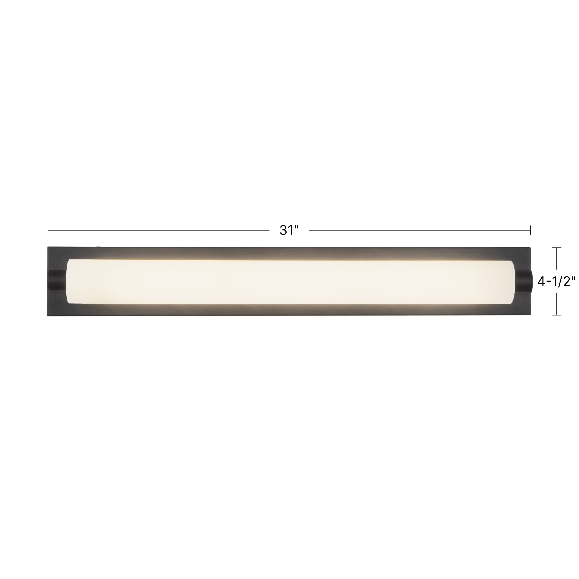 Charleston 31-in Steel Vanity Light