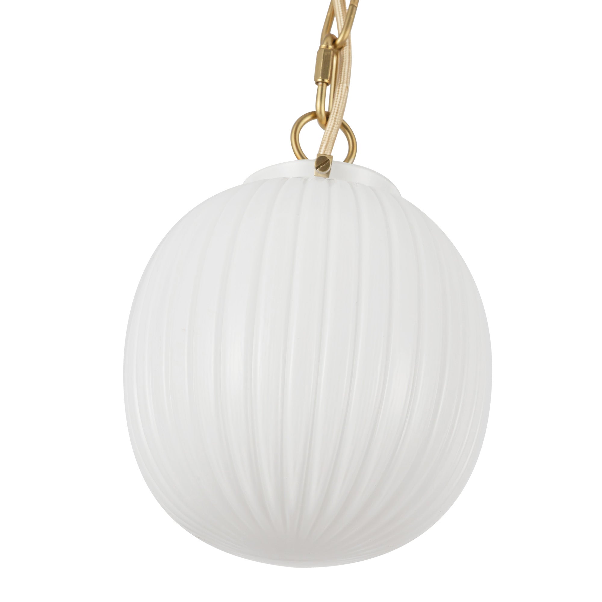 Cherise 7-in Steel Pendant