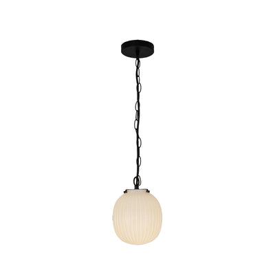 Cherise 7-in Steel Pendant