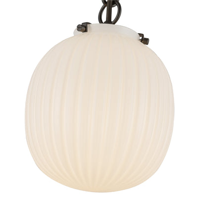 Cherise 7-in Steel Pendant