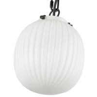 Cherise 7-in Steel Pendant