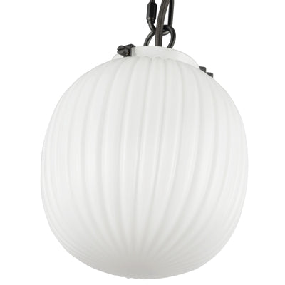 Cherise 7-in Steel Pendant