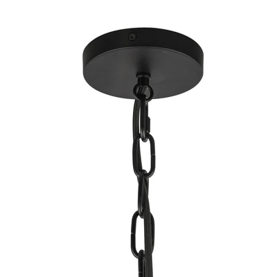 Cherise 7-in Steel Pendant