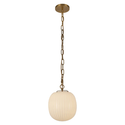Cherise 12-in Steel Pendant