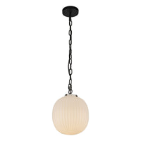 Cherise 12-in Steel Pendant