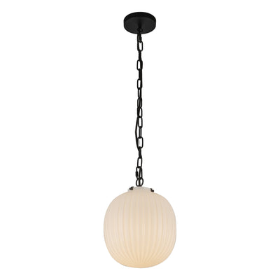 Cherise 12-in Steel Pendant