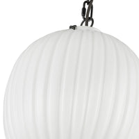 Cherise 12-in Steel Pendant