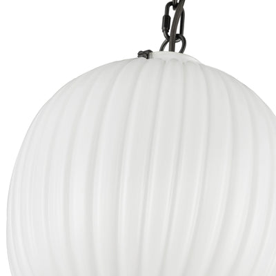Cherise 12-in Steel Pendant