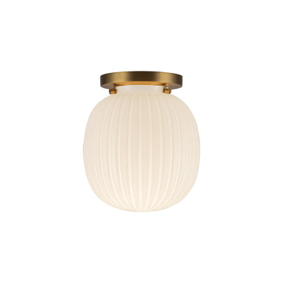 Cherise 7-in Steel Semi-Flush Mount