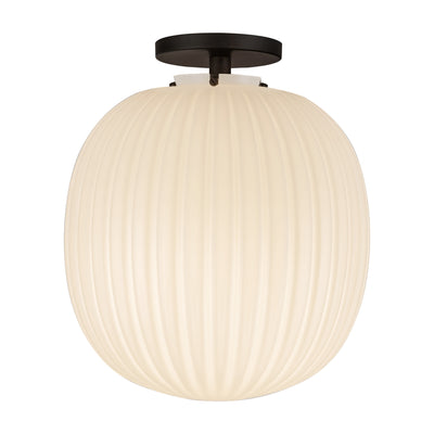 Cherise 12-in Steel Semi-Flush Mount