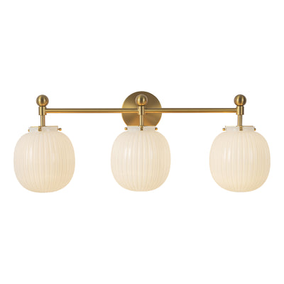 Cherise 29-in Steel Vanity Light