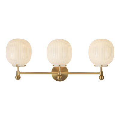Cherise 29-in Steel Vanity Light
