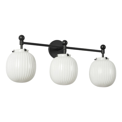 Cherise 29-in Steel Vanity Light