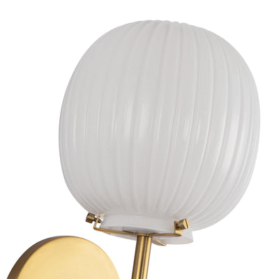 Cherise 7-in Steel Vanity Light