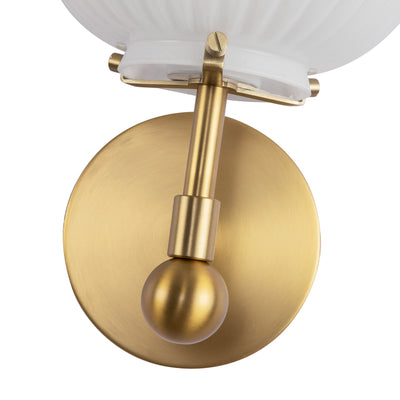 Cherise 7-in Steel Vanity Light