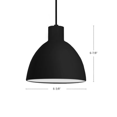 Chroma 6-in Steel Pendant