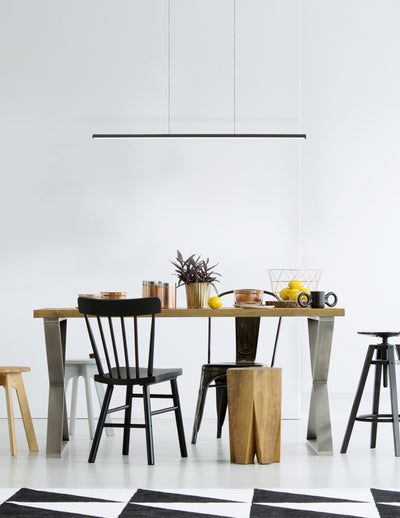 Chute 35-in Slim Bar Linear LED Pendant