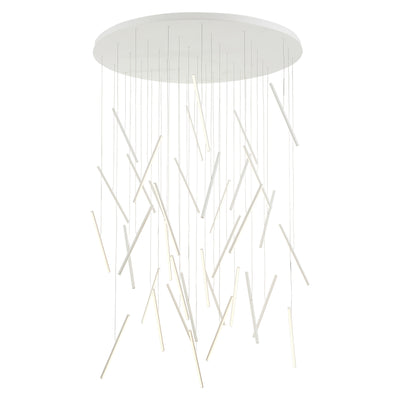 Chute 50-in Aluminum Multi Pendant