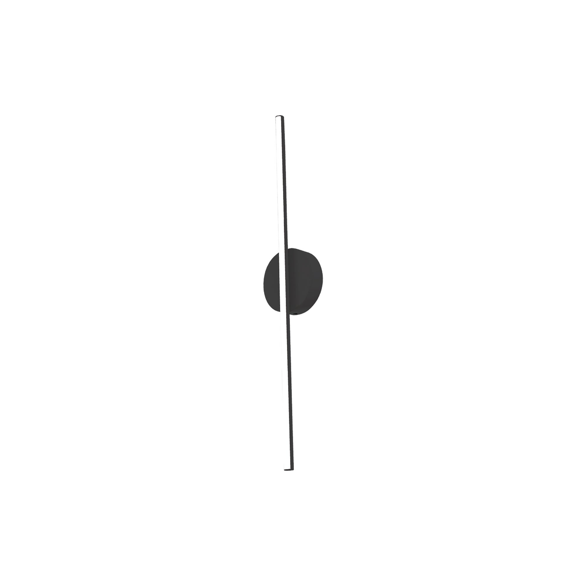 Chute 35-in Aluminum Polymeric Material Wall Sconce