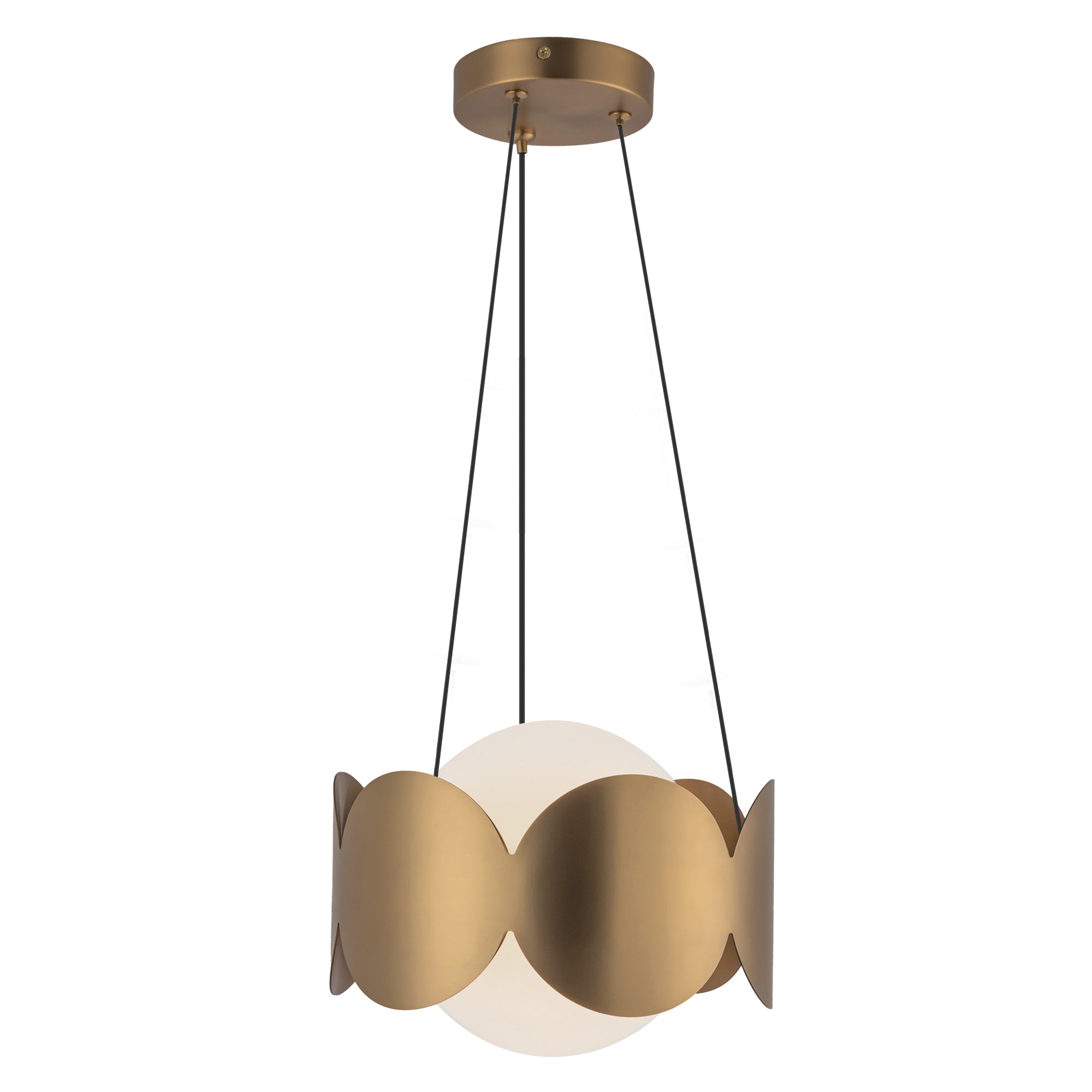 Ciel 10-in Steel Chandelier