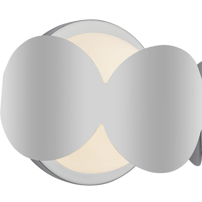 Ciel 10-in Steel Wall Sconce