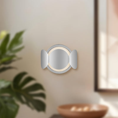 Ciel 10-in Steel Wall Sconce