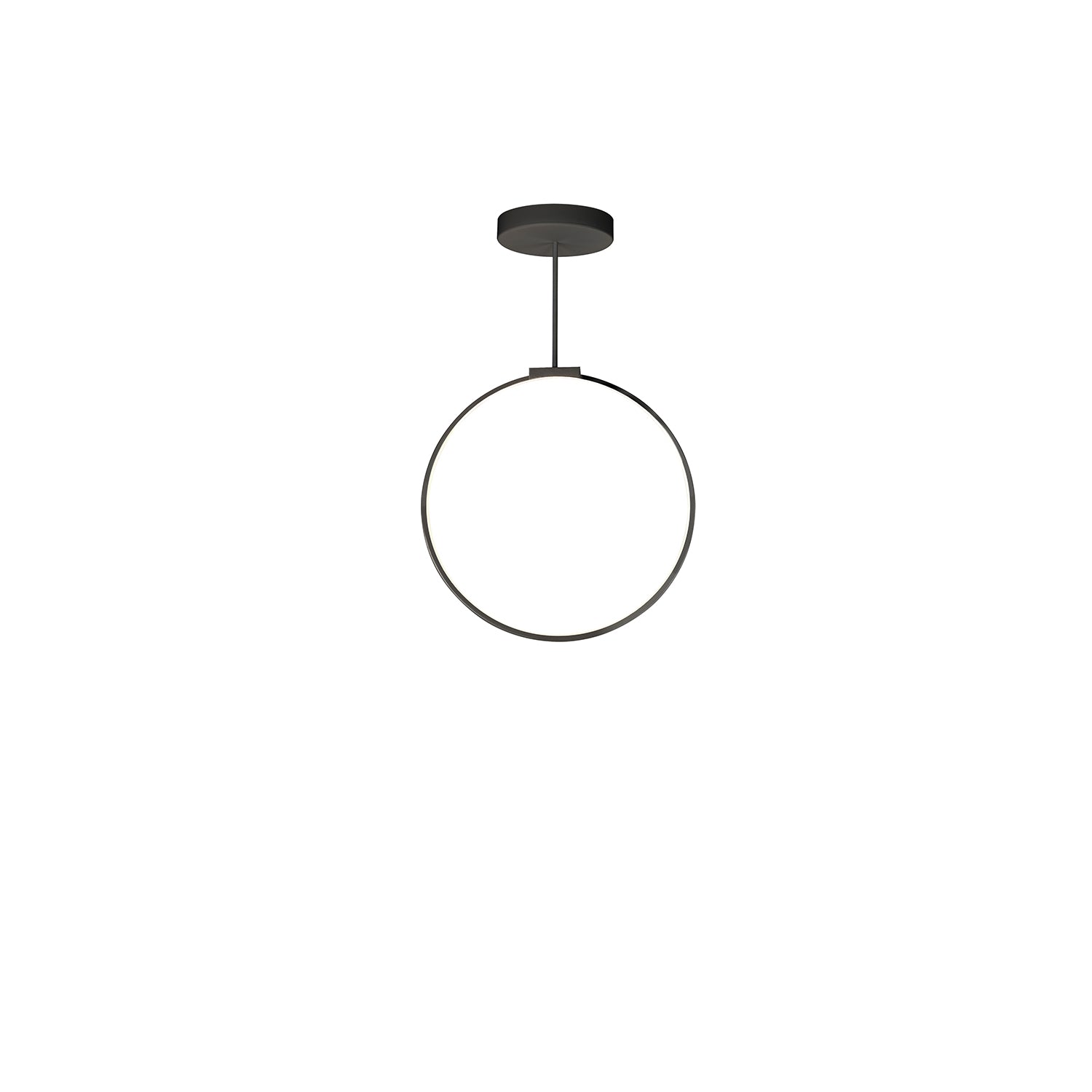 Cirque 24-in Aluminum Pendant