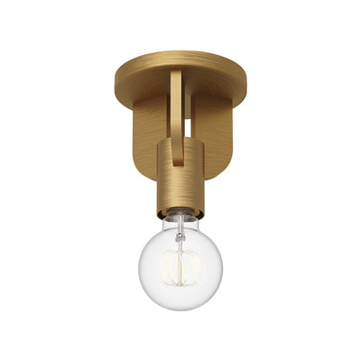Claire 5-in Steel Semi-Flush Mount