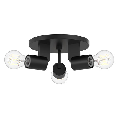 Claire 10-in Steel Semi-Flush Mount