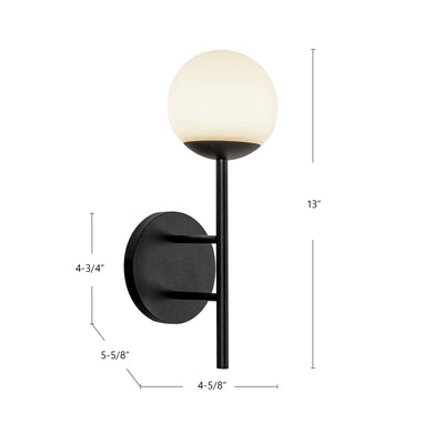 Claremont 13-in Aluminum Outdoor Wall Light