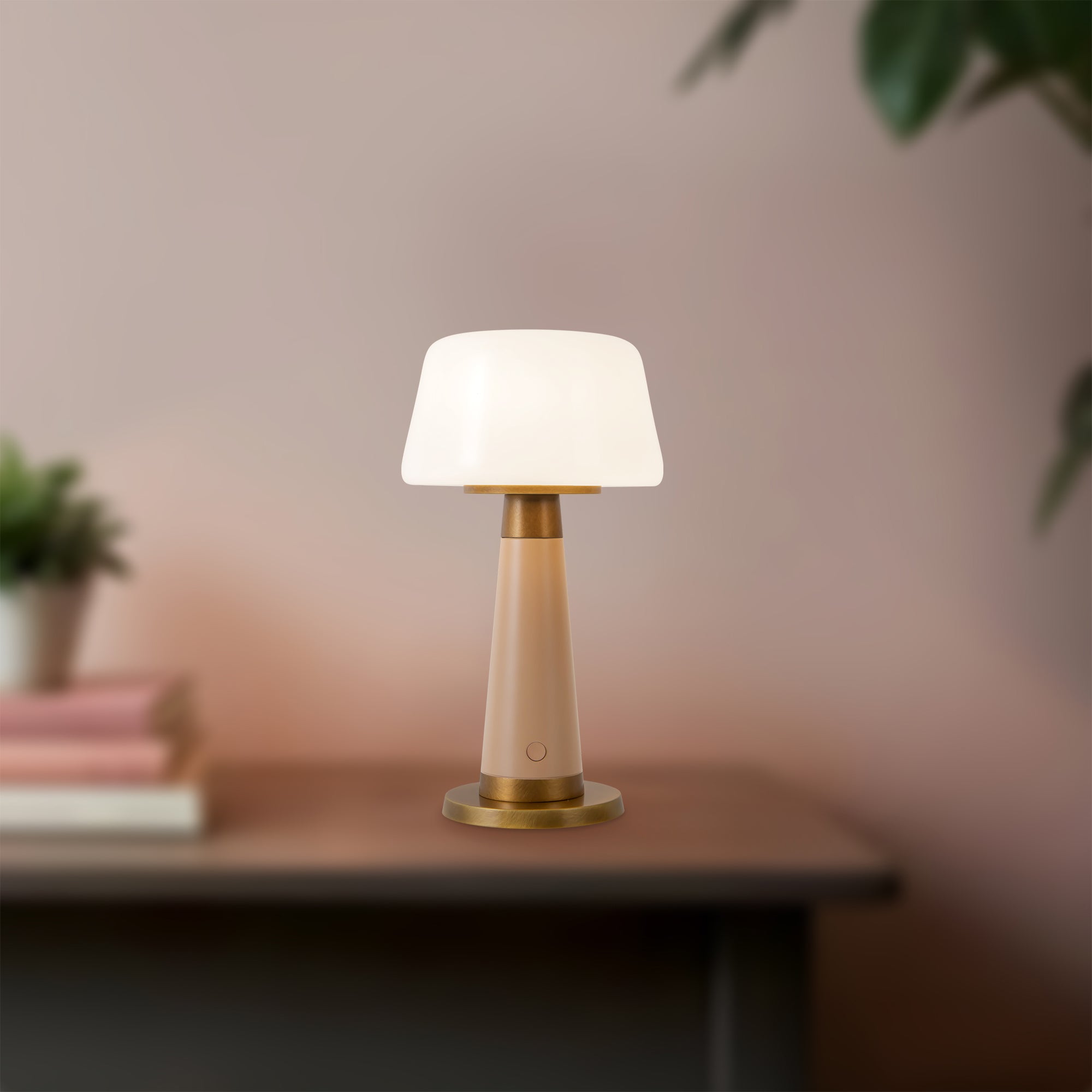 Clemence 11-in Steel Table Lamp